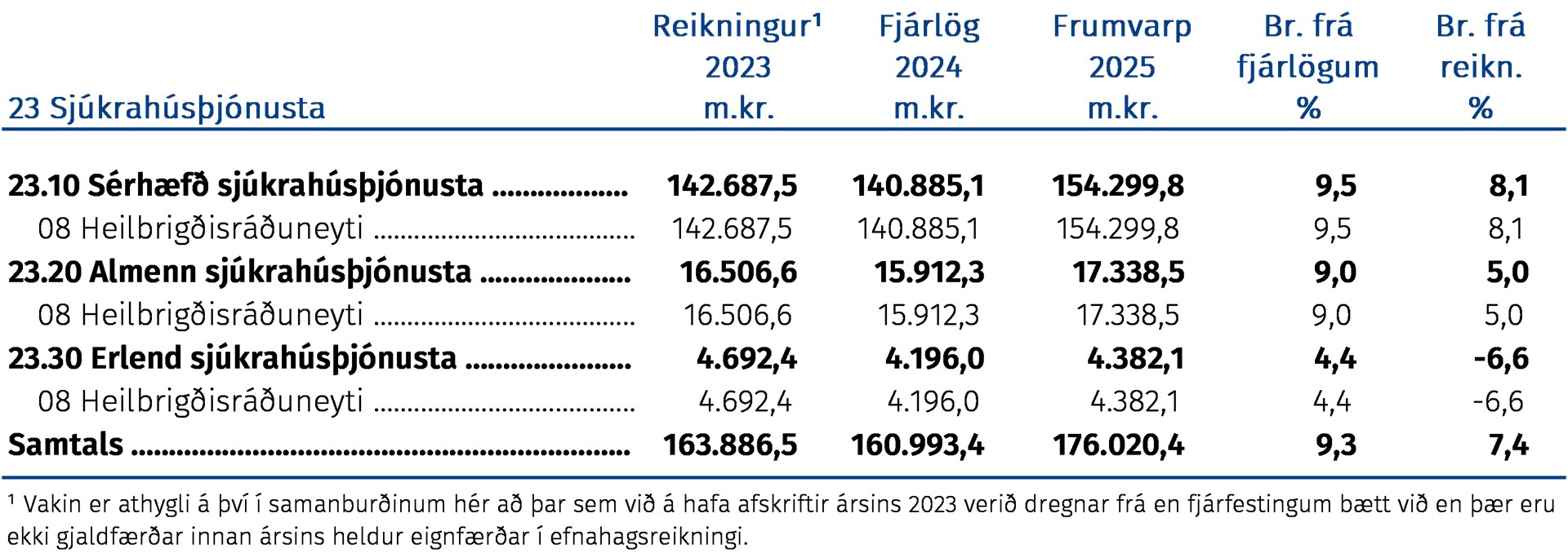 Sjúkrahúsþjónusta