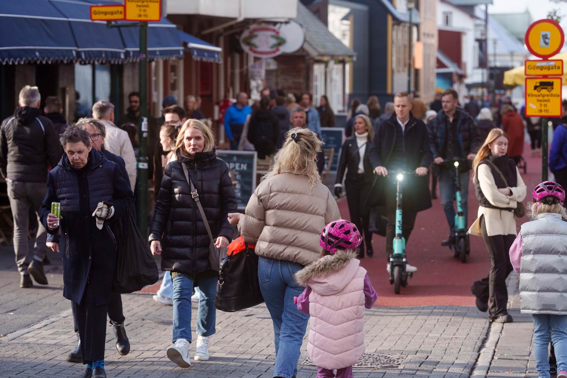 Hlutur almenna markaðarins í fjölgun starfa er 71% - mynd